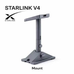 starlink v4 (gen 3) adjustable pivot mount – reliable roof & wall installation kit